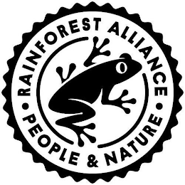 · RAINFOREST ALLIANCE · PEOPLE & NATURE logo