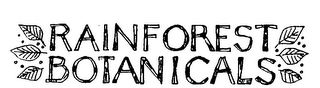 RAINFOREST BOTANICALS logo