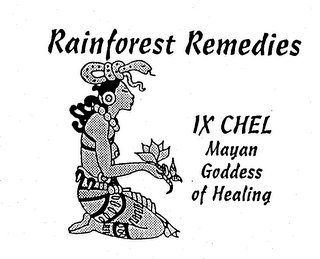 RAINFOREST REMEDIES IX CHEL MAYAN GODDESS OF HEALING logo