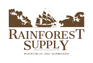 RAINFOREST SUPPLY PURVEYOR OF FINE SUPERFOODS logo