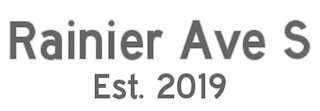 RAINIER AVE S EST. 2019 logo