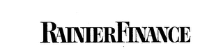 RAINIER FINANCE logo