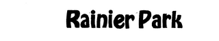 RAINIER PARK logo