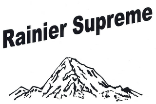 RAINIER SUPREME logo