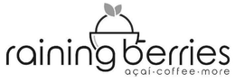 RAINING BERRIES AÇAÍ · COFFEE · MORE logo