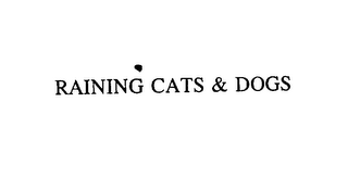 RAINING CATS & DOGS logo