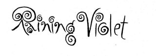 RAINING VIOLET logo