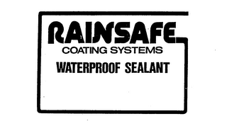 RAINSAFE COATING SYSTEMS WATERPROOF SEALANT logo