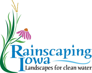 RAINSCAPING IOWA LANDSCAPES FOR CLEAN WATER logo