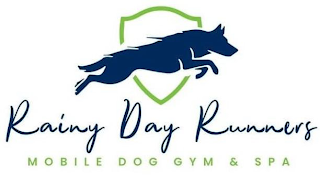 RAINY DAY RUNNERS MOBILE DOG GYM & SPA logo