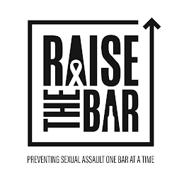 RAISE THE BAR PREVENTING SEXUAL ASSAULT ONE BAR AT A TIME logo