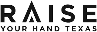 RAISE YOUR HAND TEXAS logo