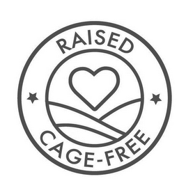 RAISED CAGE-FREE logo