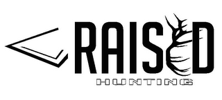 RAISED HUNTING logo