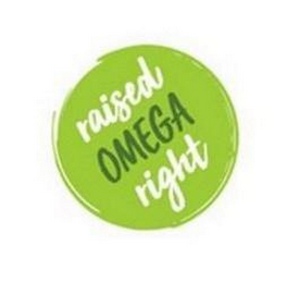 RAISED OMEGA RIGHT logo