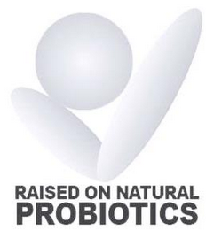 RAISED ON NATURAL PROBIOTICS logo