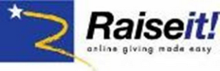 RAISEIT! ONLINE GIVING MADE EASY logo