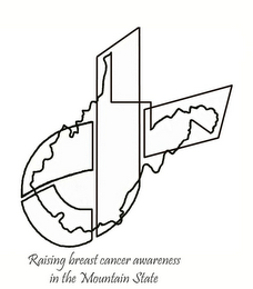 RAISING BREAST CANCER AWARENESS IN THE MOUNTAIN STATE logo