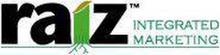 RAIZ INTEGRATED MARKETING logo
