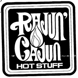 RAJUN CAJUN HOT STUFF logo