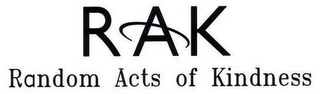 RAK RANDOM ACTS OF KINDNESS logo