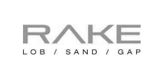 RAKE LOB / SAND / GAP logo
