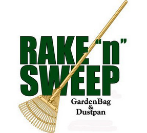 RAKE "N" SWEEP GARDENBAG & DUSTPAN logo