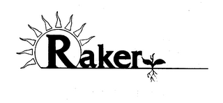 RAKER logo
