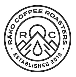 RAKO COFFEE ROASTERS ESTABLISHED 2019 logo