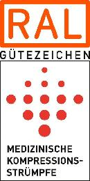 RAL GÜTEZEICHEN MEDIZINISCHE KOMPRESSIONS-STRÜMPFE logo
