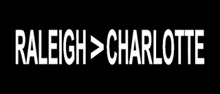 RALEIGH>CHARLOTTE logo