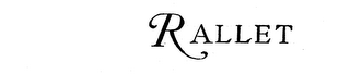 RALLET logo