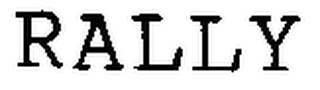 RALLY logo