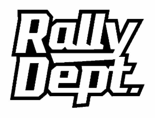 RALLY DEPT. logo