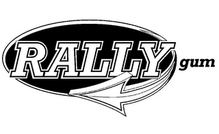 RALLY GUM logo
