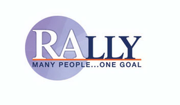 RALLY MANY PEOPLE...ONE GOAL logo