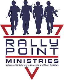 RALLY POINT MINISTRIES VETERANS MINISTERING TO VETERANS AND THEIR FAMILIES logo