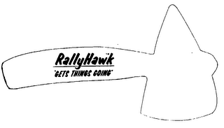 RALLYHAWK "GETS THINGS GOING" logo