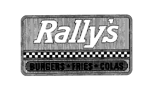 RALLY'S BURGERS FRIES COLAS logo