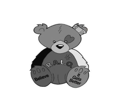 R.A.L.O. BELIEVE IT GETS BETTER logo