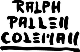 RALPH PALLEN COLEMAN logo