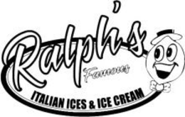 RALPH'S FAMOUS ITALIAN ICES & ICE CREAM logo