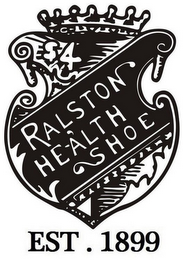 RALSTON HEALTH SHOE $4 EST.1899 logo