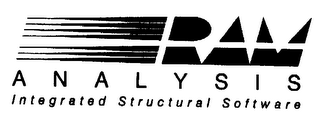 RAM ANALYSIS INTEGRATED STRUCTURAL SOFTWARE logo