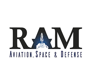 RAM AVIATION, SPACE & DEFENSE logo