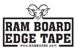 RAM BOARD EDGE TAPE WWW.RAMBOARD.COM logo