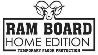 RAM BOARD HOME EDITION TEMPORARY FLOOR PROTECTION logo