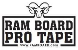 RAM BOARD PRO TAPE WWW.RAMBOARD.COM logo