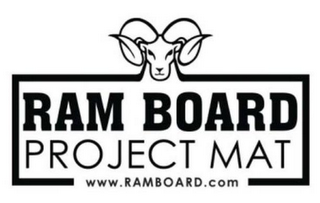 RAM BOARD PROJECT MAT WWW.RAMBOARD.COM logo