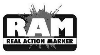 RAM REAL ACTION MARKER logo